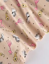 Haljina - &Scaron;areni print - bez