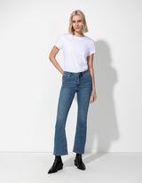 Džínsy - Bootcut Fit - modra