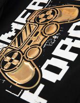 Mikina s kapucňou - 3D aplikácia - cierna