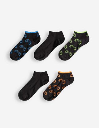 Sneakersokken - Set van 5