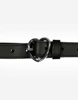 Öv - Bőrhatású - fekete