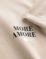 Shirt - Frontprint - Beige