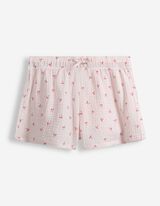Pyjama set van shirt en broek - Mousseline - roze