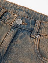 Jeans hlače - Kroj Baggy Fit - modra