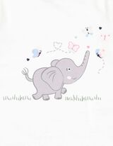 Maglia a manica lunga - Stampa - bianco