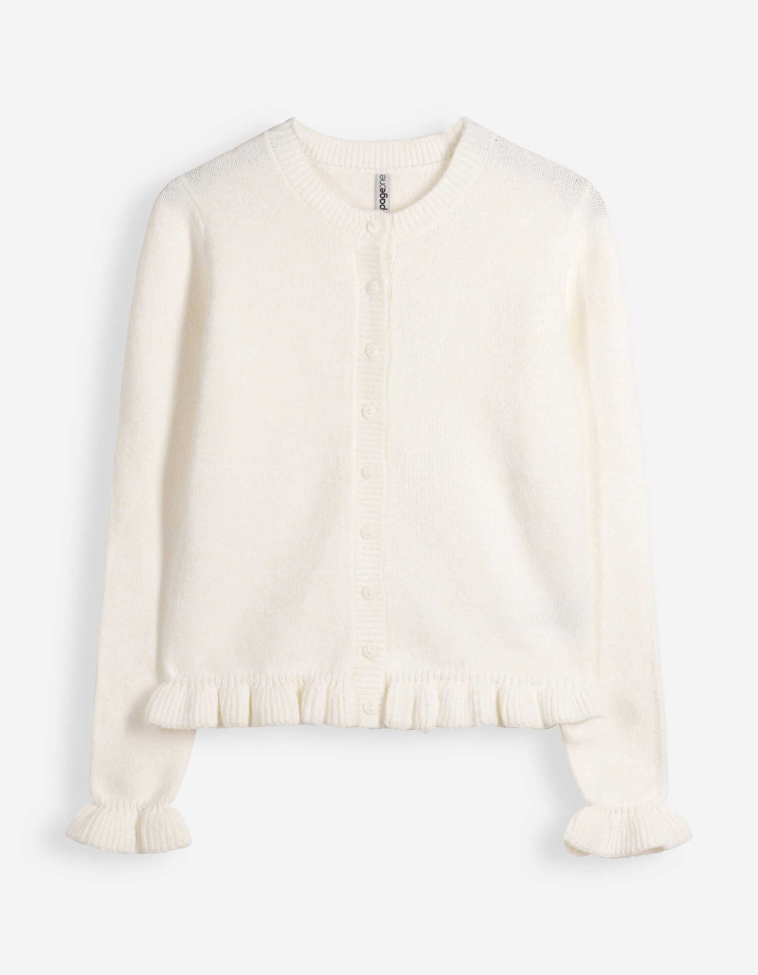 Cardigan - Knopfleiste - Off-White