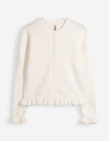 Cardigan - Knopfleiste - Off-White