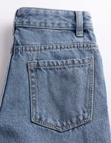 Jeans - Volants - Hellblau