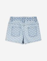 Pantaloncini - Stampa laser - celeste