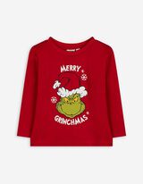 Langarmshirt - The Grinch - rot
