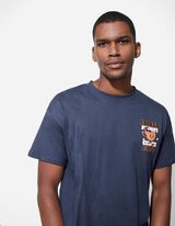 T-shirt - Stampa sul retro - blu
