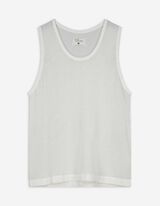 Tanktop - Strick - weiß