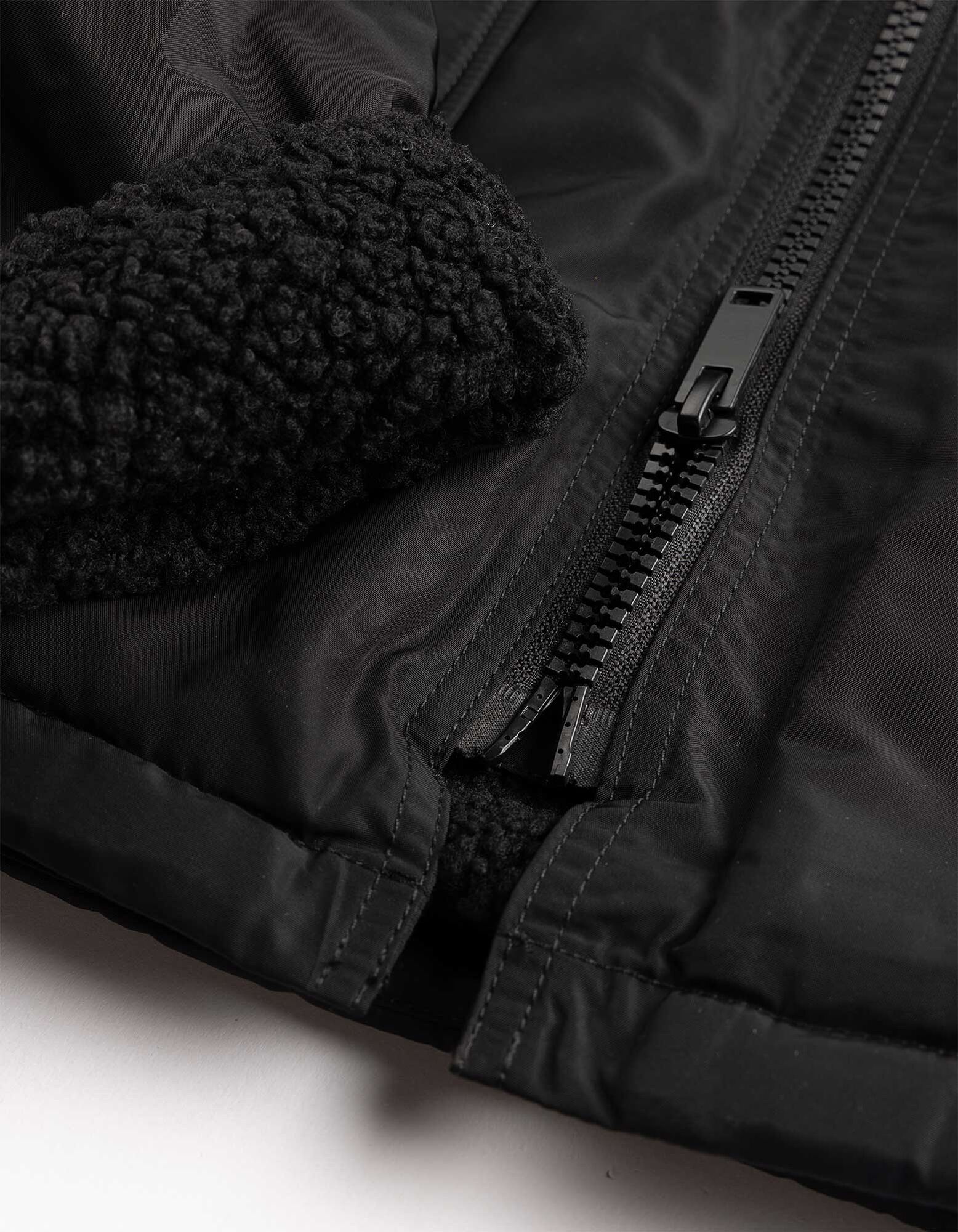 Parka - Kapuze - Schwarz