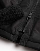 Parka - Kapuze - Schwarz