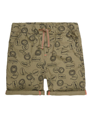 Baby Bermudas mit Allover-Muster