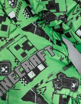 Lyžařské rukavice  - Minecraft - zelena