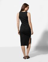 Maxikleid - figurbetont - Schwarz