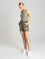 Pantaloni scurți - Regele leu - Verde inchis