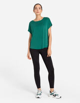 Majica kratkih rukava - Aktivno propu&scaron;tanje vazduha - tamno-zelena