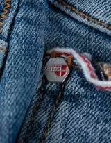 Džíny - Rovný střih Straight Fit - tmave modra