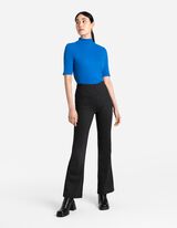 Trapéznadrág - LENZING™ ECOVERO™ - fekete