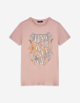 T-shirt - Stampa - rosa