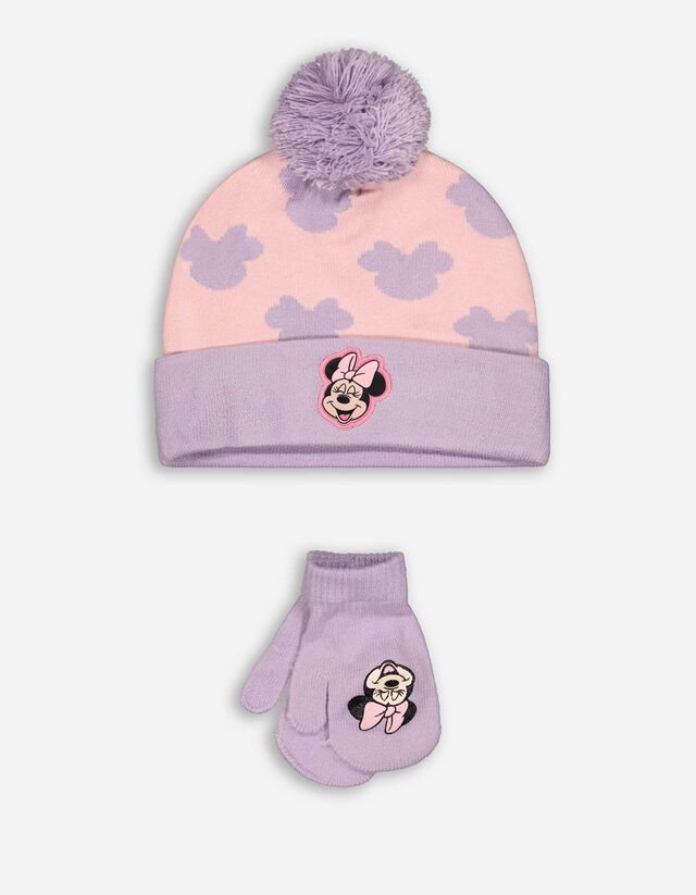 Set aus Mütze und Handschuhen - Minnie Mouse