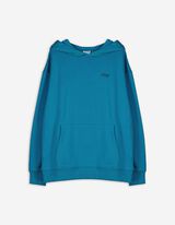 Felpa con cappuccio - Statement - turchese