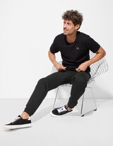 Jogginghose - einfarbig - schwarz