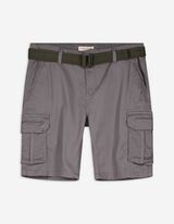 Cargoshorts - Gürtel - grau