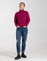 Džemper - Ruska kragna - ljubicasta