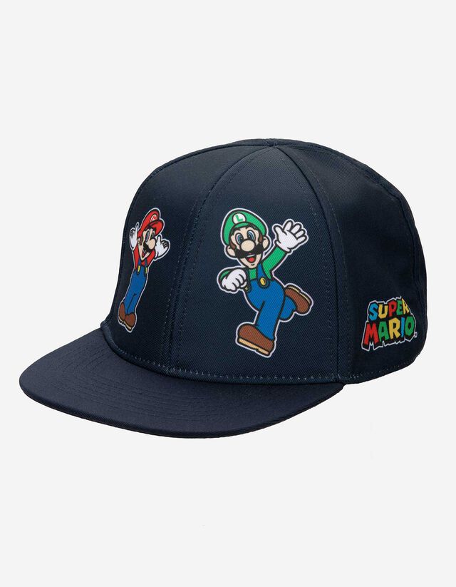 czapka bejsbolówka - Super Mario - ciemny niebieski
