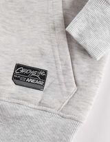 Felpa aperta - Cappuccio - grigio chiaro