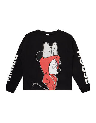 M&auml;dchen Sweatshirt mit Mickey Mouse-Print