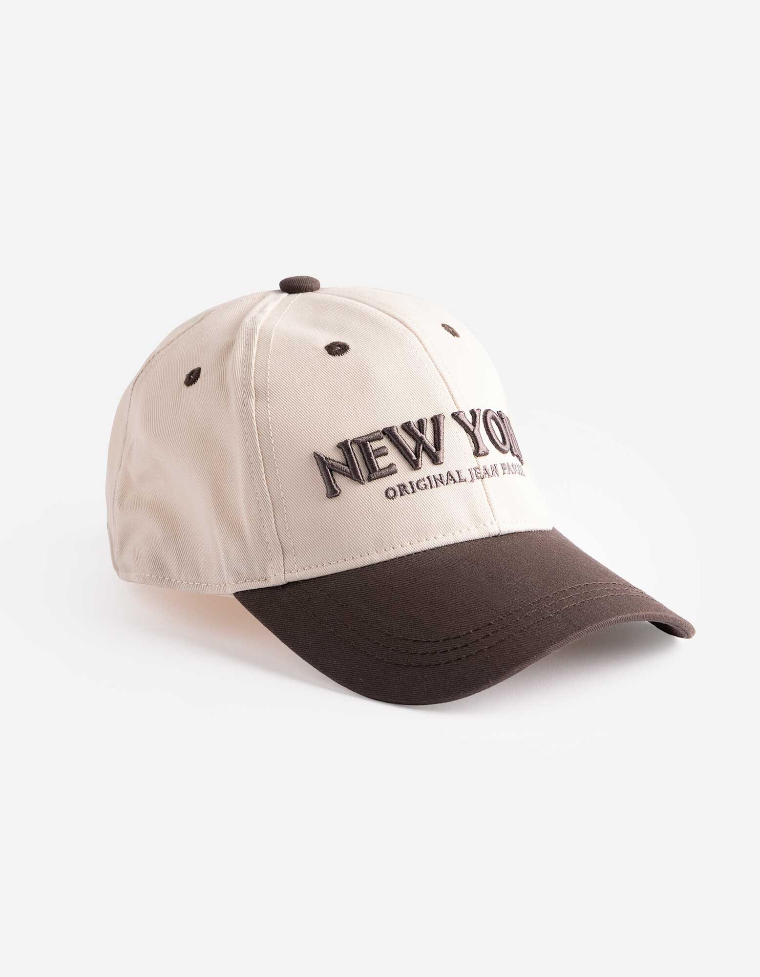 Basecap - Mehrfarbiges Design - Dunkelgrau
