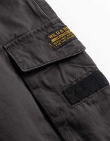 Cargohose - Twill - dunkelgrau