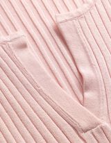 Strickshirt - Viskose-Mix - rosa