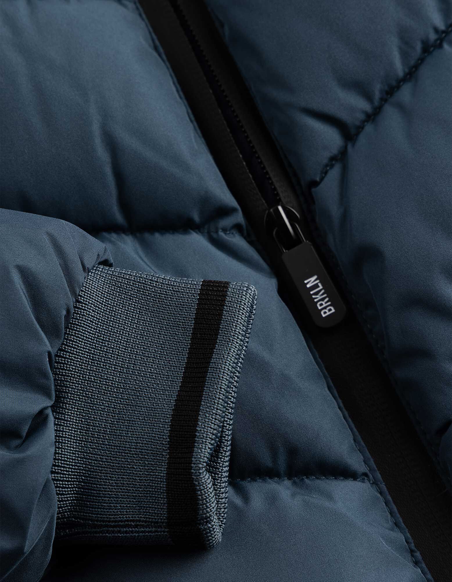 Steppjacke - Wasserabweisend - blau