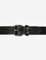 pasek - ekoskóra - czarny