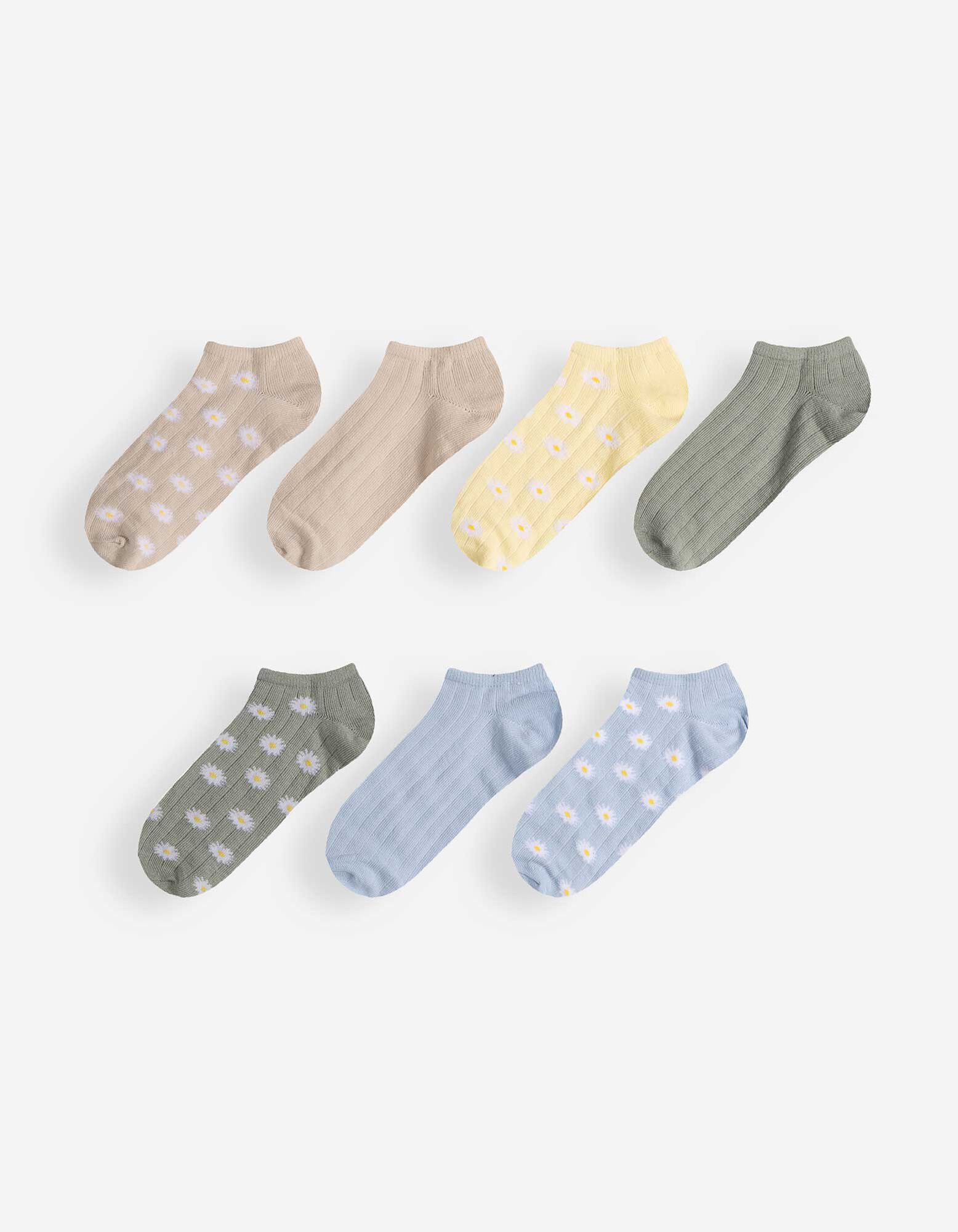 Sneakersocken - 7er-Pack