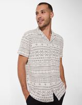 F&eacute;rfi ing - Jacquard - feher