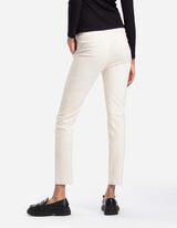 Cigarette-Hose - Slim Fit - beige