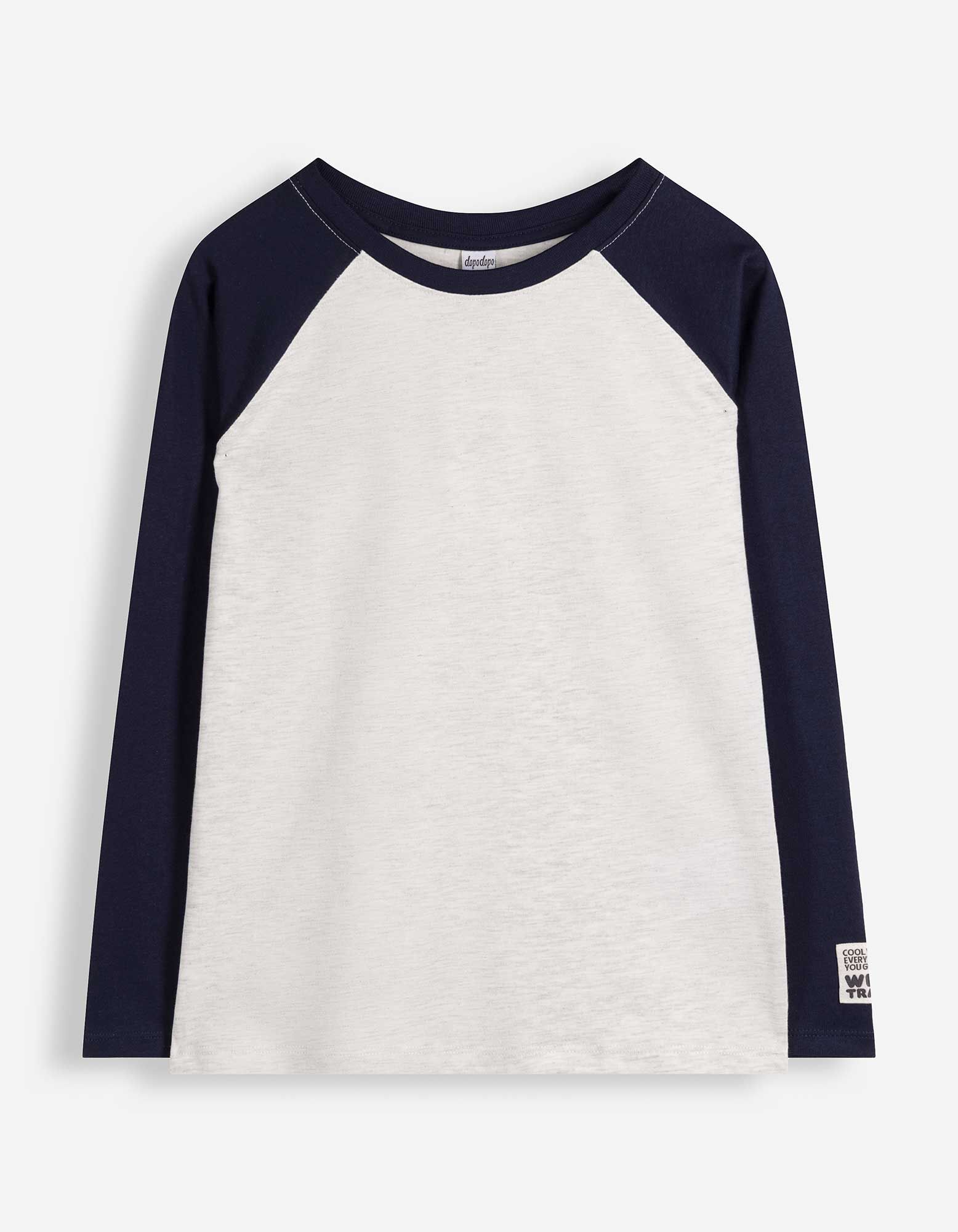 Langarmshirt - Basic - Dunkelblau