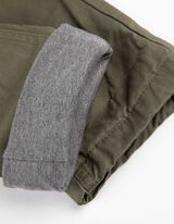 Pantaloni da jogging - Effetto termico - verde scuro