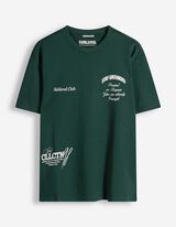 T-shirt - Relax Pasvorm - groen