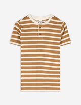 T-Shirt - Streifen - braun