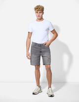 Dž&iacute;nsov&eacute; &scaron;ortky - Straight Fit - seda