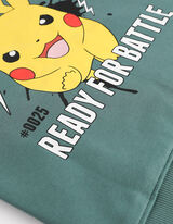 Kapucnis felső - Pokémon - zöld