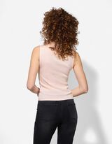 Top - Stehkragen - rosa