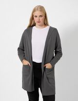 Cardigan - Monocrom - Gri &icirc;nchis